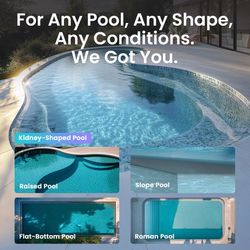 Aiper Robotic Pool Cleaner 11.7 in. H X 16.9 in. W X 19.7 in. L