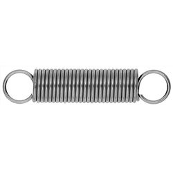 HILLMAN 2.44 in. L X 0.47 in. D Extension Spring 1 pk