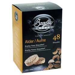 Bradley Smoker All Natural Alder Wood Bisquettes 1.6 lb