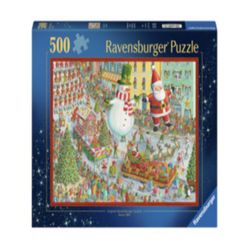 Ravensburger Here Comes Christmas Puzzle Multicolored 500 pc