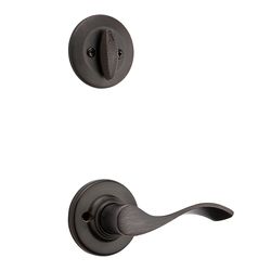 Kwikset Venetian Bronze Zinc Inside Trim Handleset