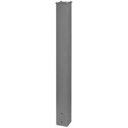 Mail Boss 43 in. Powder Coated Gray Steel Mailbox Post