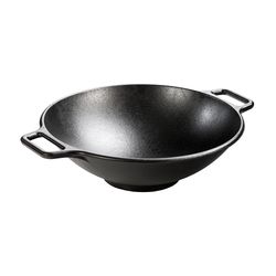 Lodge Cast Iron Wok 14 in. Black