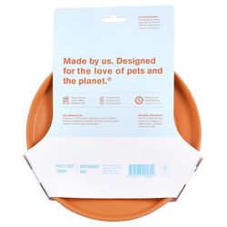 West Paw Zogoflex For Dog Orange Plastic Zisc Disc Pet Toy Large 1 pk