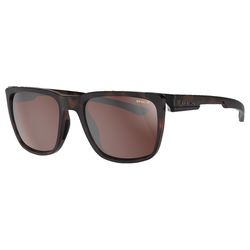 BEX Sunglasses Sunglasses Unisex Tortoise Brown Frame Brown w/Silver Flash Lens Polarized