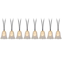 Gemmy 2.9528 in. LED Prelit Musical Ghosts Light String Halloween Decor