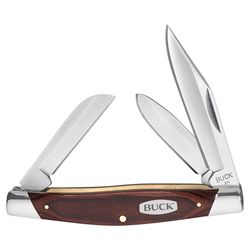 Buck Knives Brown 420J2 Stainless Steel 3-4 in. Stockman Pocket Knife