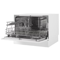 Danby 6 settings White Steel Dishwasher 130 W