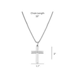 Montana Silversmiths Men's Pure Faith Cross Necklace