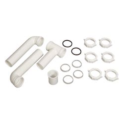 Ace 1-1/2 in. D X 16 in. L Plastic Continuous Waste Outlet