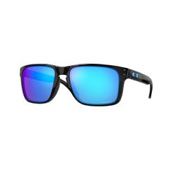 Oakley Holbrook XL Sunglasses Unisex Polished Black Frame Blue Lens