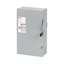 Eaton Cutler Hammer 60 amps Double Pole Contact Surface Mount Switch Gray 1 pk
