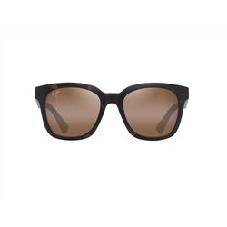 Maui Jim Honua Asian Fit Sunglasses Unisex Matte Dark Havana Frame HCL Bronze Lens Polarized