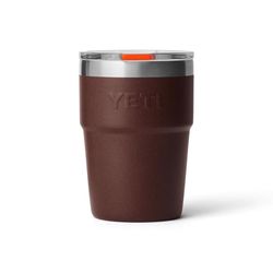 YETI Rambler 16 oz Wetlands Brown BPA Free Stackable Tumbler with MagSlider Lid