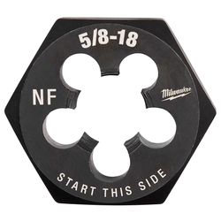 Milwaukee SAE 5/8-18 Hex Threading Die