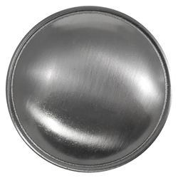 Laurey Georgetown Traditional Round Cabinet Knob 1-3/8 in. D 6/7 in. Satin Nickel 10 pk