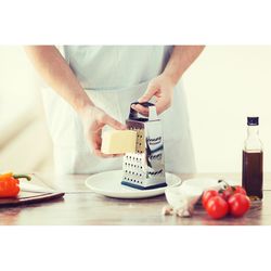 Harold Import Silver Stainless Steel Pyramid Grater
