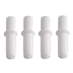 Ace White Nylon Bi-fold Door Pivot 4 pc