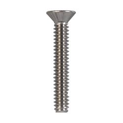 HILLMAN No. 10-24 Ga. X 1-1/4 in. L Phillips Flat Head Steel Machine Screws 100 pk