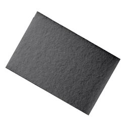 Gator 12 in. D Non-Woven Natural/Polyester Fiber Cleaner Floor Pad Black