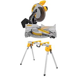 DEWALT 12 in. Miter Saw, 15-Amp, Single Bevel, Compound with DEWALT Miter Saw Stand, Heavy Duty