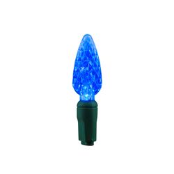 Celebrations LED C6 Blue 5 ct Replacement Christmas Light Bulbs