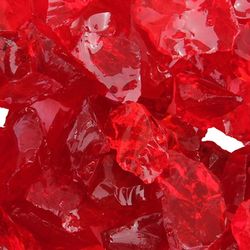 Hiland Glass Fire Bowl Filler 0.5 in. H X 0.5 in. W X 1 in. D