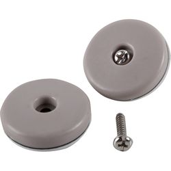 Shepherd Hardware Plastic Gripper Pad Beige Round 1 in. W 4 pk