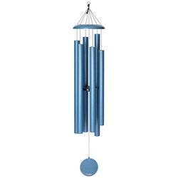 Corinthian Bells Blue Aluminum 65 in. Wind Chime