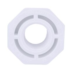 Charlotte Pipe Schedule 40 1-1/2 in. Spigot X 3/4 in. D FPT PVC Reducing Bushing 1 pk