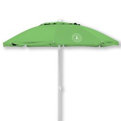 Caribbean Joe 84 in. Tiltable Green Beach Umbrella