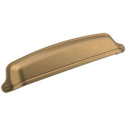 Amerock Transitional Cup Cabinet Cup Pull 5-1/16 in. Champagne Bronze Gold 1 pk
