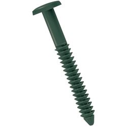 Builders Edge Shutter Lok 3/8 in. in. X 3 in. L Hammer Oval Head Coarse Plugs