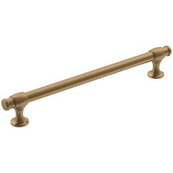 Amerock Traditional Bar Cabinet Pull 7-9/16 in. Champagne Bronze Gold 1 pk