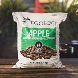 Recteq Hardwood Pellets All Natural Apple 18 lb