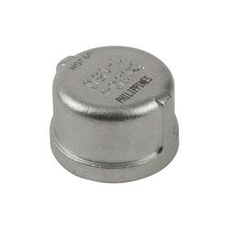 BK Products Proline 1/2 in. FIP in. Stainless Steel 4 in. L Cap