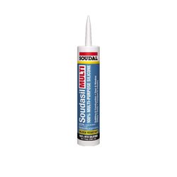 Soudal Soudasil Multi Clear 100% RTV Silicone Sealant 10.1 fl. oz.