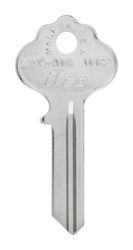 HILLMAN Traditional Key House/Office Key Blank 1054 Double Silver