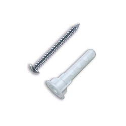 Toggler 5/16 in. D X 1-5/8 in. L Plastic Flat Head Drywall Anchors 6 pc