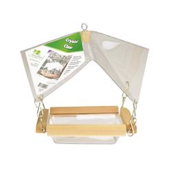 Songbird Essentials Plastic Crystal Mealworm Bird Feeder