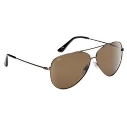 Flying Fisherman Crew Sunglasses Unisex Matte Copper Frame Amber Lens Polarized