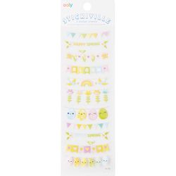 OOLY Stickiville Spring Banners Stickers 2 pk