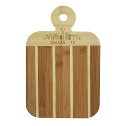 Totally Bamboo 9 in. L X 6 in. W X 0.5 in. Bamboo Serving & Cutting Board