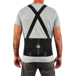 Ergodyne ProFlex 34 in to 38 in. Spandex Standard Back Support Brace Black L 1 pc