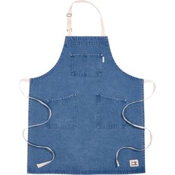Tailor Blue Cotton Apron