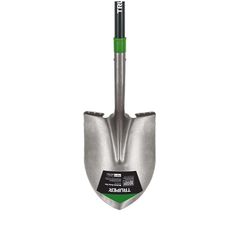 Truper Tru-Tough 56.75 in. Steel Round Digging Shovel Fiberglass Handle