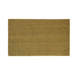 Southern Oaks 18 in. W X 30 in. L Tan Blank Coir Door Mat