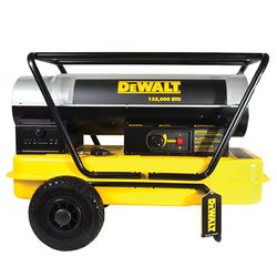 DeWalt 135000 Btu/h 3500 sq ft Forced Air Diesel/Kerosene Portable Heater