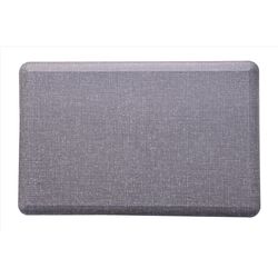 KAF Home 17 in. W X 28 in. L Gray Polyurethane Anti-Fatigue Mat