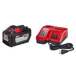 Milwaukee M18 REDLITHIUM HD12.0 12 Ah Lithium-Ion High Output Battery and Charger 2 pc